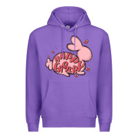 Purple happy easter Premium Hoodie - MaliasSmallBusiness