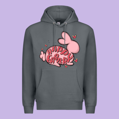 Happy Easter Premium Hoodie Designed By Maliassmallbusiness