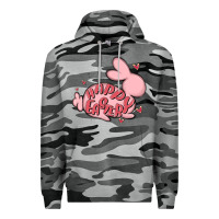 Slate Camo happy easter Premium Hoodie - MaliasSmallBusiness