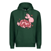 Sports Green happy easter Premium Hoodie - MaliasSmallBusiness