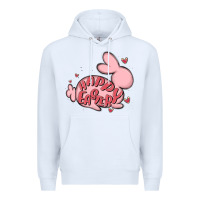 White happy easter Premium Hoodie - MaliasSmallBusiness