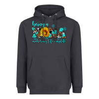 Smoke being a nana makes my life complete Heavyweight Hoodie - AdoDesignShop