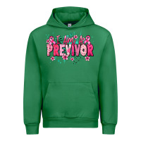 Emerald i am a previvor Urban Hoodie - NancyCooperArtShop