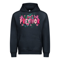 Navy i am a previvor Urban Hoodie - NancyCooperArtShop