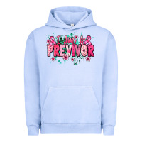 Pigment Grape Ice i am a previvor Urban Hoodie - NancyCooperArtShop