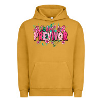 Pigment Peanut Butter i am a previvor Urban Hoodie - NancyCooperArtShop