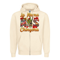 Sandshell La Mama mas Chingona Zipper Hoodie - texasbilliewilder