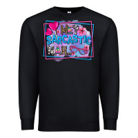 Black me sarcastic nah Premium Sweatshirt - AdoDesignShop