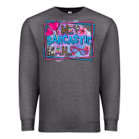 Charcoal Heather me sarcastic nah Premium Sweatshirt - AdoDesignShop