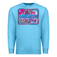 Ocean Blue me sarcastic nah Premium Sweatshirt - AdoDesignShop