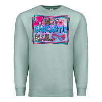 Seafoam me sarcastic nah Premium Sweatshirt - AdoDesignShop