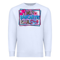 White me sarcastic nah Premium Sweatshirt - AdoDesignShop