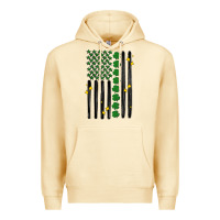 Pina Colada shamrock usa flag Premium Hoodie - MaliasSmallBusiness