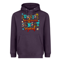 Plum sunrise sunburn sunset repeat Heavyweight Hoodie - AdoDesignShop