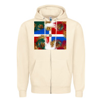 Sandshell Mexican and Dominican Republic Zipper Hoodie - texasbilliewilder