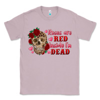 Lilac roses are red inside i'm dead Skull Classic Tee - RanaPortraitStore