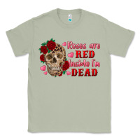 Matcha roses are red inside i'm dead Skull Classic Tee - RanaPortraitStore