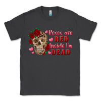 Smoke roses are red inside i'm dead Skull Classic Tee - RanaPortraitStore
