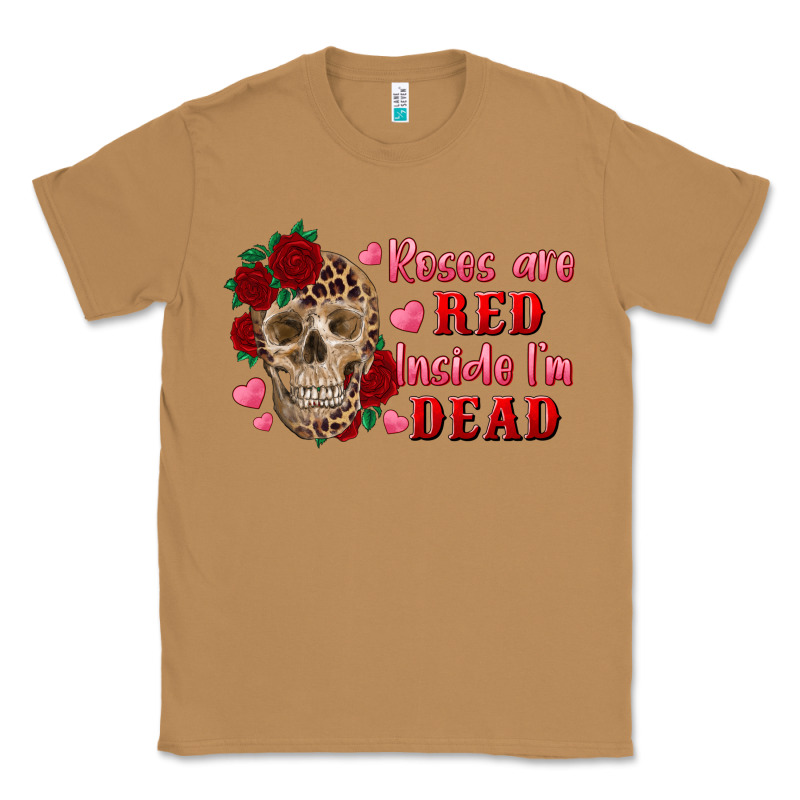 Roses Are Red Inside I'm Dead Skull Classic Tee by RanaPortraitStore | Teevron