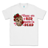 White roses are red inside i'm dead Skull Classic Tee - RanaPortraitStore