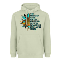 Matcha sunflower they whispered to her Heavyweight Hoodie - AdoDesignShop