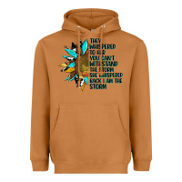 Meerkat sunflower they whispered to her Heavyweight Hoodie - AdoDesignShop