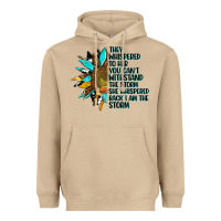 Mushroom sunflower they whispered to her Heavyweight Hoodie - AdoDesignShop