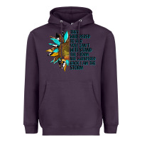 Plum sunflower they whispered to her Heavyweight Hoodie - AdoDesignShop