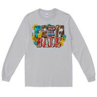 Moon Dust farm babe Long Sleeve Tee - Zillion Design Studio