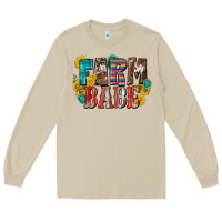 Mushroom farm babe Long Sleeve Tee - Zillion Design Studio
