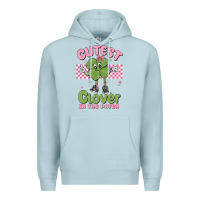 Blue Mist cutest clover in the patch Premium Hoodie - MaliasSmallBusiness