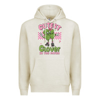 Oatmeal Heather cutest clover in the patch Premium Hoodie - MaliasSmallBusiness