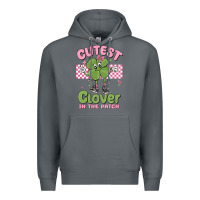 Rock cutest clover in the patch Premium Hoodie - MaliasSmallBusiness
