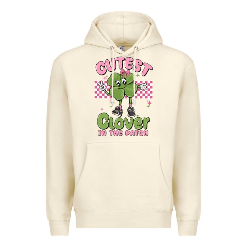Cutest Clover In The Patch Premium Hoodie by MaliasSmallBusiness | Teevron