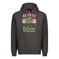 Smoke cutest clover in the patch Premium Hoodie - MaliasSmallBusiness