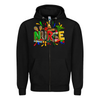 Black cinco de mayo nurse Zipper Hoodie - Zillion Design Studio