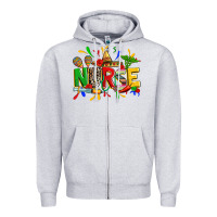 Heather Grey cinco de mayo nurse Zipper Hoodie - Zillion Design Studio