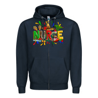 Navy cinco de mayo nurse Zipper Hoodie - Zillion Design Studio