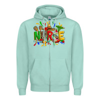 Seafoam cinco de mayo nurse Zipper Hoodie - Zillion Design Studio
