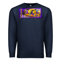 Navy spooky squad 11oz mug Premium Sweatshirt - BundleAndBundleShop