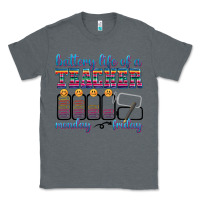 Charcoal Heather battery life of a teacher Classic Tee - texasbilliewilder