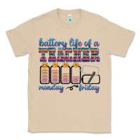 Mushroom battery life of a teacher Classic Tee - texasbilliewilder