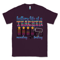 Plum battery life of a teacher Classic Tee - texasbilliewilder