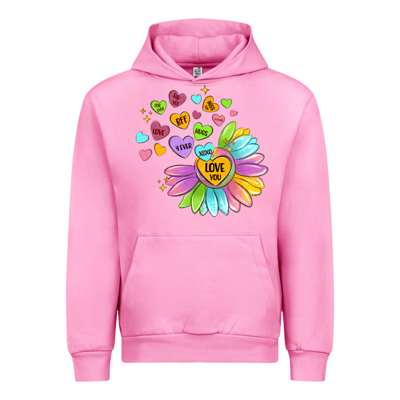 Sunflower Love Hugs Urban Hoodie by MaliasSmallBusiness | Teevron