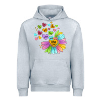 Heather Grey sunflower love hugs Urban Hoodie - MaliasSmallBusiness