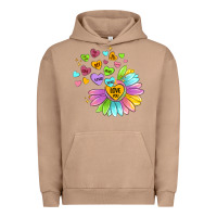 Pigment Burro sunflower love hugs Urban Hoodie - MaliasSmallBusiness