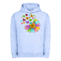 Pigment Grape Ice sunflower love hugs Urban Hoodie - MaliasSmallBusiness