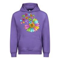 Tulip sunflower love hugs Urban Hoodie - MaliasSmallBusiness