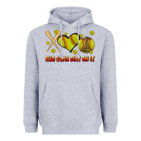 Heather Grey rub some dirt on it softball Heavyweight Hoodie - JahusDesignShop