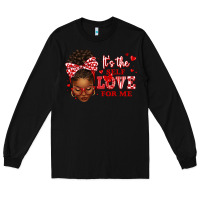 Sorority Colors Red And White It's The Self Love F Long Sleeve Tee | Teevron